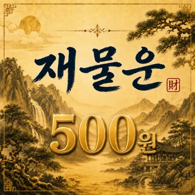 두루미 사주풀이 — 내 재물운 흐름 보기